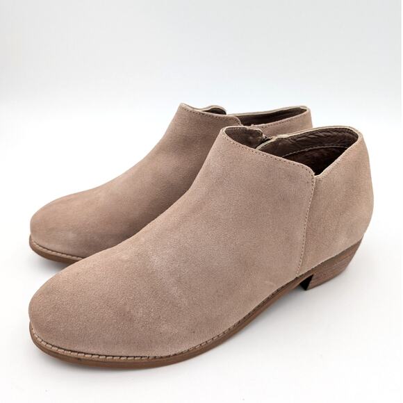 SoftWalk Rocklin Block Heel Zip-Up Booties Women's Beige Size US9.5W EU40 - Picture 1 of 12